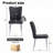 Faux Leather Upholstered Metal Dining Chair-1537218219-1520297924