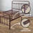 Ernestin Metal Open-Frame Bed-883156653-882933279