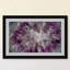 Crystallized Amethyst - Reproduction d'art graphique encadré-17698093