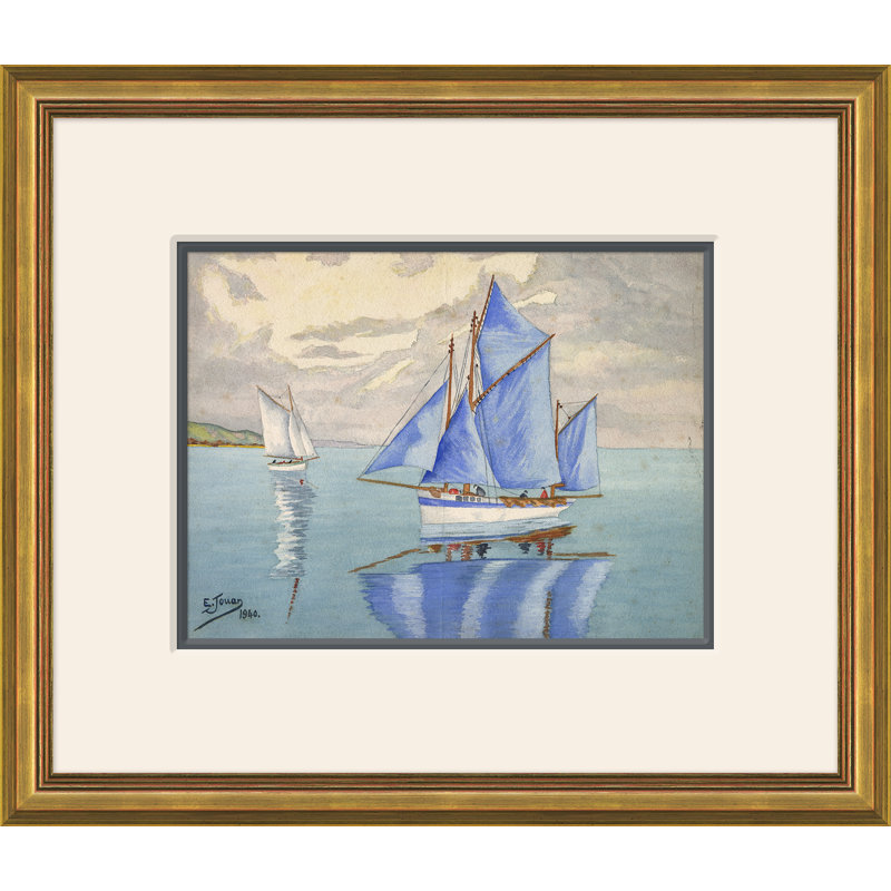 Fishing Boat, 1940 Painting