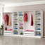 Raqual 100% MELAMINE COATED PARTICLE BOARD Wardrobe-600038916