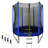 Heavy-Duty 6' Backyard Above Ground Trampoline with Safety Enclosure