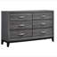 Commode 6 tiroirs Cabrillo
