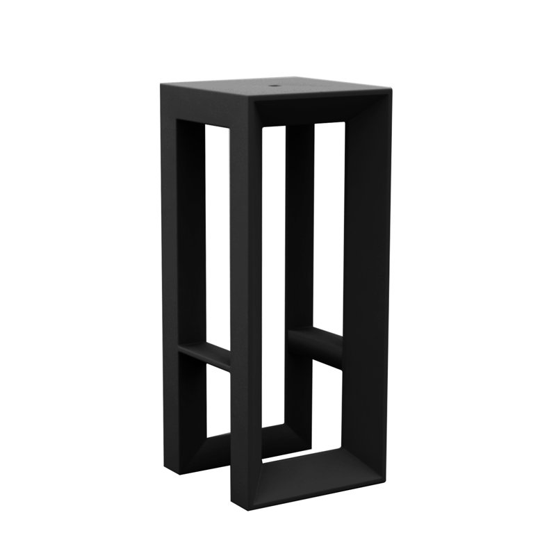 Tabouret de bar 28,25 po Frame, Noir