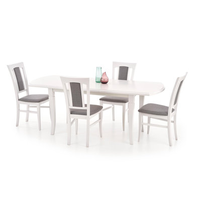 Jerrold Solid Wood Base Dining Table