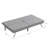 WOOD FRAME, STAINLESS LEG, FUTON, SOFA BED GREY-145475453