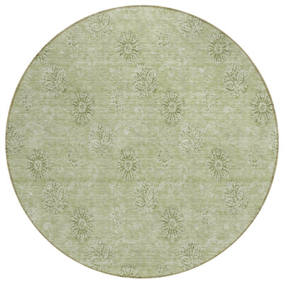 Leis Floral Indoor Rug