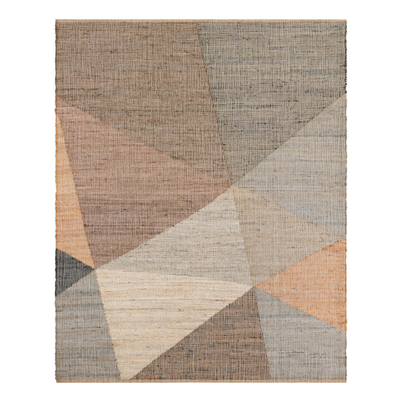 Bridan Abstract Indoor Rug, Rectangle 7'10" x 10'