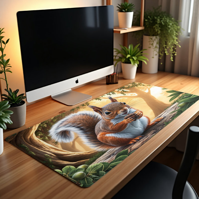 Polyester Desk Pad, 23.6x13.8