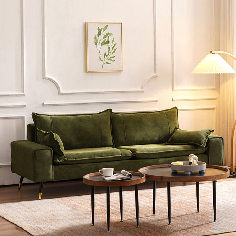 " Corduroy Loveseat, H 31,50 po x L 70,87 po x l 29,13 po