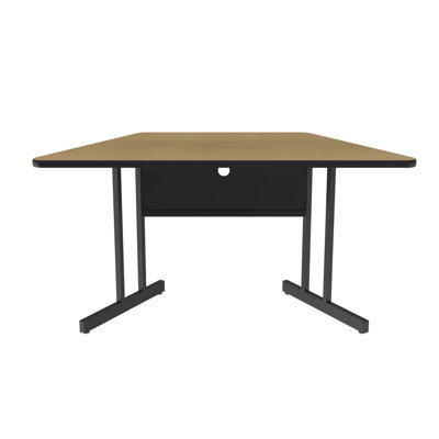 Bureau en coin en stratifié haute pression