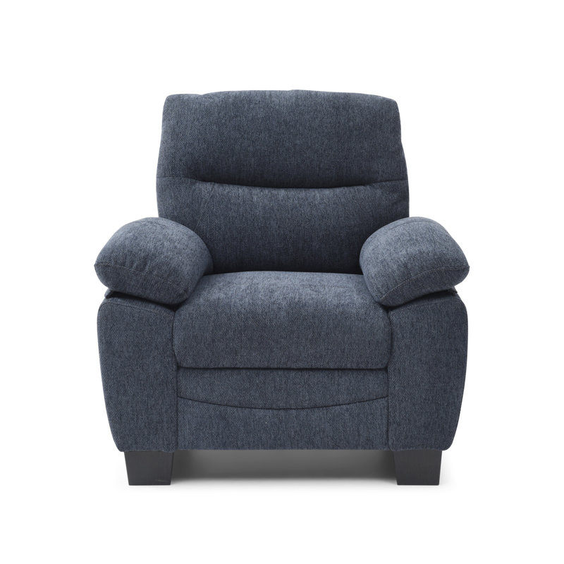 Chaise confortable et élégante avec sièges de soutien, dossier amovible et coussins d'accoudoirs rembourrés pour vous détendre à la maison