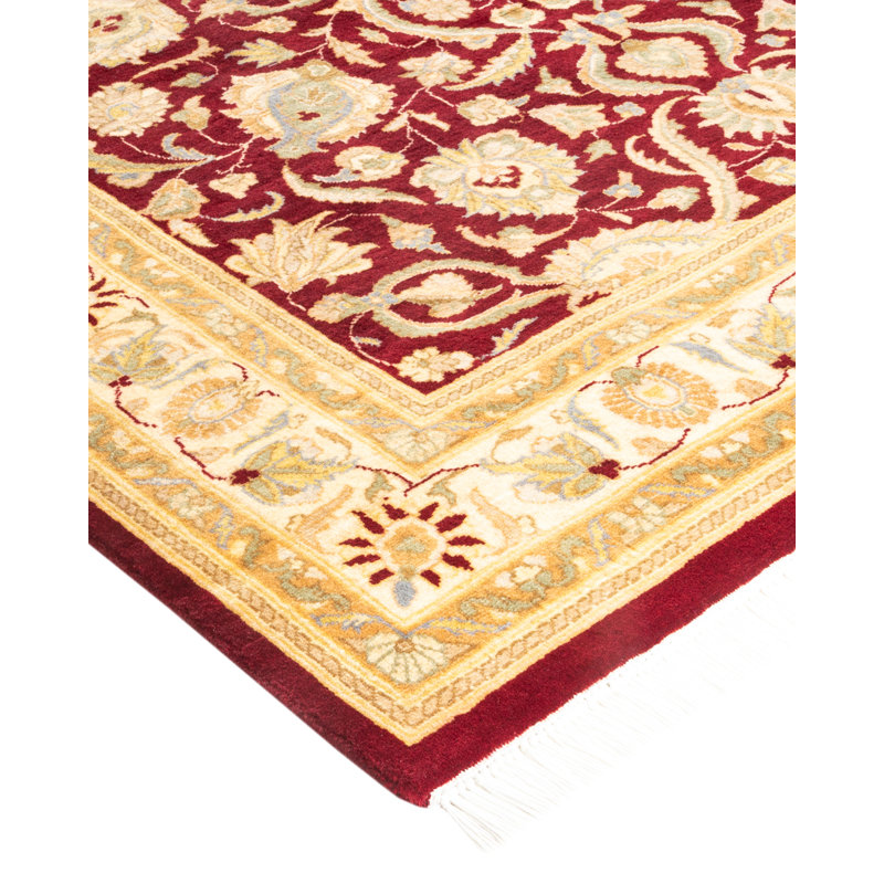 Classic One-of-a-Kind 4' 2" X 6' 3" Hand Knotted Area Rug