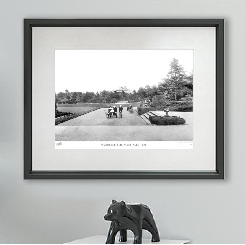 Macclesfield, West Park 1898 - Single Picture Frame Print, 45cm H x 60cm W x 2.3cm D