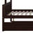 Twin Over Full Rubber Wood Bunk Bed With Trundle, Convertible Ladder And Guardrail, Detachable-585777730-603021755
