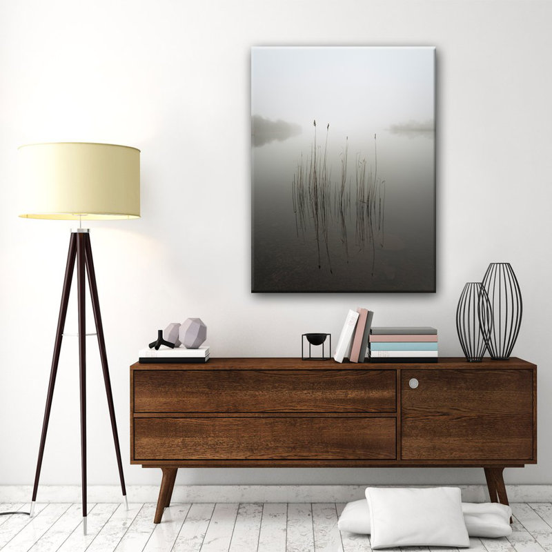 " Reeds In The Mist ", 16" H x 12" W