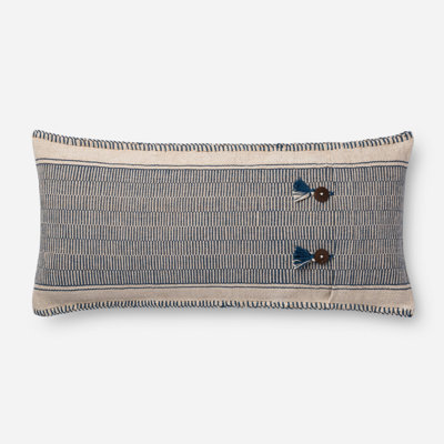 Luckey Striped Throw Pillow