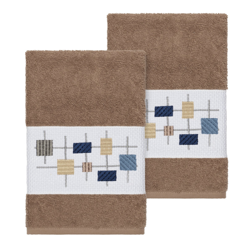 Khloe Turkish Cotton Hand Towel, Latte