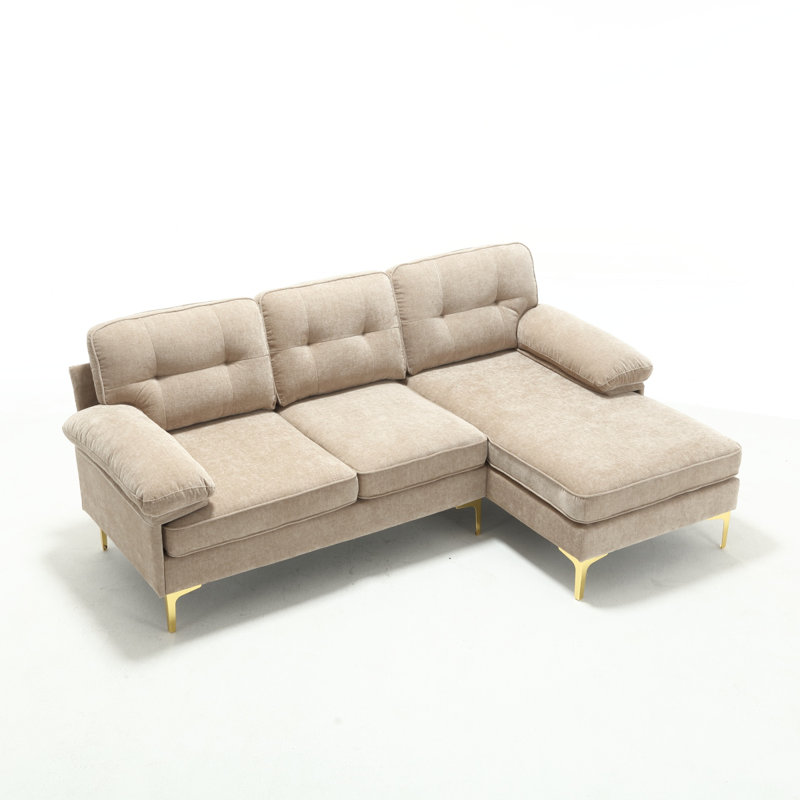 L  Shape Sofa, Beige