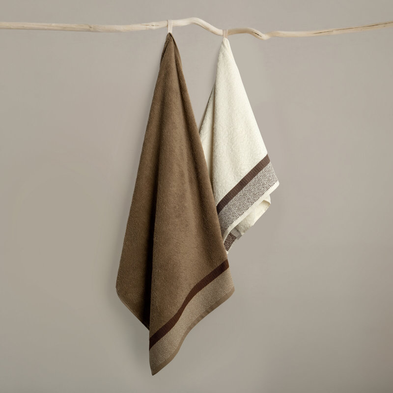 Kinly Midweight Jacquard Hand Towel, Dark Sight