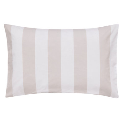 Striped 100% Cotton Pillowcase