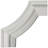 8'' H x 8'' W x 0.75'' D Urethane Panel Moulding Corner