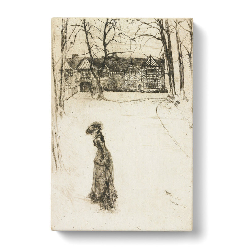 Lady In The Street by James Mcneill Whistler - Wrapped Canvas, 60cm H x 40cm W x 3cm D