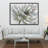 White Chrysanthemum Print On Canvas