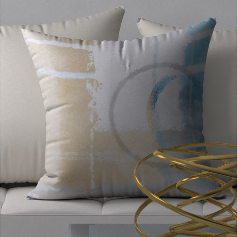 Housse de coussin décorative carrée Energy some, 20 po X 20 po