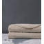 Couvre-lit en mélange de coton à motif géométrique Harper Ivoire-40748796