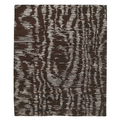 Moire Abstract Indoor Rug