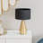 Jax Metal Dimmable Touch Table Lamp with Fabric Drum Shade with LED Bulb-1373043431-1373043428