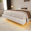 Lit flottant avec lumière White Boucle-2049590851