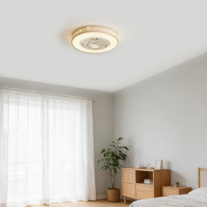 Ventilateur de plafond 20,4 "avec télécommande et lumières DEL