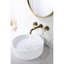 Robinet de lavabo de salle de bain mural-126247165