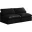 Causeuse modulaire en velours Atis-1622273965