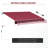 Outsunny 13' X 8' Retractable Awning, Patio Awnings, Sunshade Shelter W/ Manual Crank Handle, UV & Water-Resistant Fabric And Aluminum Frame For Deck, Balcony, Yard-110874481