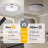 Kalium LED Flush Mount Ceiling Light with Remote 2 Pack 13 Inch Flush Mount Ceiling Light Fixture,24W 3000K-6000K Adjustable Color Temperature,Dimmable Lighting Fixtures for Kitchen Bedroom Hardwired Installation-122760876-122760879