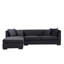 Melanie 4 Seater Velvet Corner Sofa -36553599