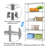 Nioh 14.02 " W Wall Mounted Shelving Unit-1341869850
