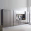 Armoire de garage murale en bois gris métallique Nova Series