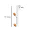 Crochet de suspension robuste au-dessus de la porte, blanc
