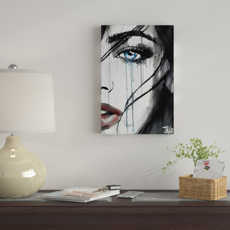 « it happens », reproduction sur toile, H 18 po x l 12 po x p 1,5 po, Toile tendue, Pas de tapis