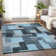 Premium Machine Washable Prisco Sky Rug