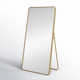 Sabine Metal Rounded Rectangle Floor Mirror