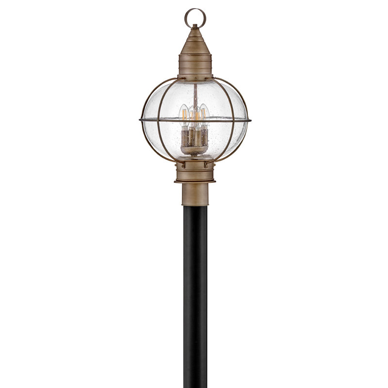 Cape Cod 13.75-in 4-Light Outdoor Post/Pier Mount Onion Lantern
