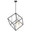 Luminaire suspendu géométrique unique à 4 lumières Zarrukh-187389196-187389170