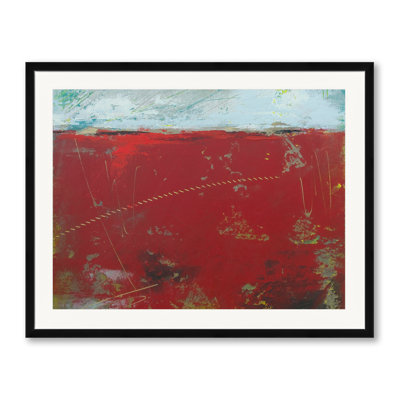 Ferrari Run Print by Victoria Primicias