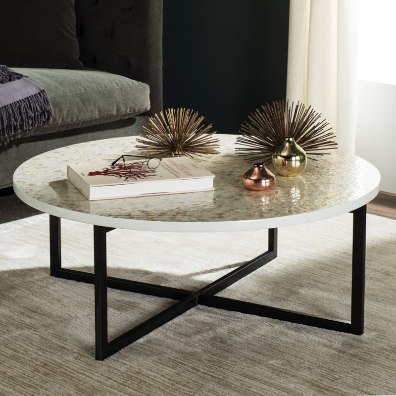 Table basse Albertas, Crème