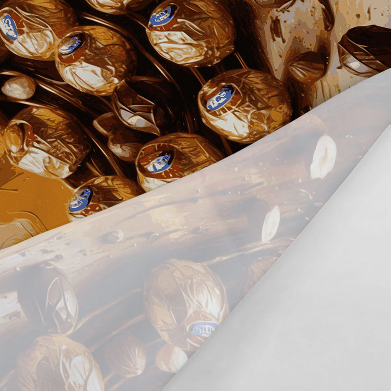 Tapisserie murale Desserts Ferrero Rocher, 68 po x 80 po